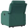 Sillón masaje eléctrico reclinable elevable tela verde oscuro de , Sillones - Ref: Foro24-3205022, Precio: 390,07 €, Descuent...