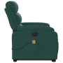 Elektrischer, verstellbarer, grüner Massagesessel aus dunklem Stoff. von , Sessel - Ref: Foro24-3205022, Preis: 345,27 €, Rab...