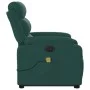 Sillón masaje eléctrico reclinable elevable tela verde oscuro de , Sillones - Ref: Foro24-3205022, Precio: 390,07 €, Descuent...