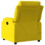 Elektrischer Massage-Fernsehsessel aus gelbem Samt von , Sessel - Ref: Foro24-3205088, Preis: 280,51 €, Rabatt: %
