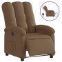 Elektrischer brauner Stoffsessel mit Liegefunktion. von , Sessel - Ref: Foro24-3204072, Preis: 233,82 €, Rabatt: %