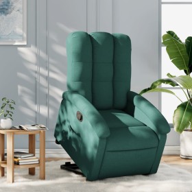 Verstellbarer Aufstehsessel aus dunkelgrünem Stoff von , Sessel - Ref: Foro24-3204098, Preis: 257,45 €, Rabatt: %