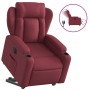 Electric reclining and lifting armchair in burgundy fabric by , Armchairs - Ref: Foro24-3204509, Price: 323,54 €, Discount: %
