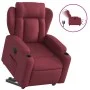 Electric reclining and lifting armchair in burgundy fabric by , Armchairs - Ref: Foro24-3204509, Price: 344,49 €, Discount: %
