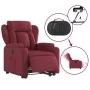 Electric reclining and lifting armchair in burgundy fabric by , Armchairs - Ref: Foro24-3204509, Price: 344,49 €, Discount: %