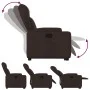 Sillón reclinable elevable tela marrón oscuro de , Sillones - Ref: Foro24-3204487, Precio: 317,56 €, Descuento: %