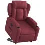 Reclining and elevating armchair in burgundy fabric by , Armchairs - Ref: Foro24-3204485, Price: 297,65 €, Discount: %