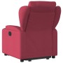 Reclining and elevating armchair in burgundy fabric by , Armchairs - Ref: Foro24-3204485, Price: 279,28 €, Discount: %