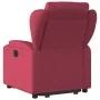 Reclining and elevating armchair in burgundy fabric by , Armchairs - Ref: Foro24-3204485, Price: 297,65 €, Discount: %