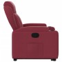 Reclining and elevating armchair in burgundy fabric by , Armchairs - Ref: Foro24-3204485, Price: 279,28 €, Discount: %