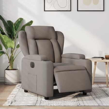 Elektrischer Relaxsessel aus grauem Taupe-Stoff. von , Sessel - Ref: Foro24-3204466, Preis: 289,98 €, Rabatt: %