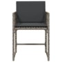 Garden armchairs with 4 synthetic rattan gray cushions by , Garden chairs - Ref: Foro24-365019, Price: 146,85 €, Discount: %