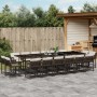 Gartenmöbel-Set, 17-teilig, mit braunen Kissen aus synthetischem Rattan. von , Gartensets - Ref: Foro24-3211605, Preis: 971,4...