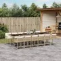 Garden dining set with 13-piece synthetic rattan beige cushions. by , Garden sets - Ref: Foro24-3211486, Price: 899,49 €, Dis...