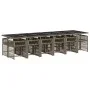 Set comedor de jardín con cojines 13 pzas ratán sintético gris de , Conjuntos de jardín - Ref: Foro24-3211664, Precio: 960,75...