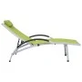 Tumbona de aluminio textilene verde by vidaXL, Loungers - Ref: Foro24-310504, Price: 181,00 €, Discount: %