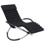 Kissen für Liegestuhl aus schwarzem Wildleder von vidaXL, Kissen für Stühle und Sofas - Ref: Foro24-310499, Preis: 68,97 €, R...