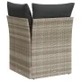 Corner garden sofa with light gray synthetic rattan cushions by , Outdoor sofas - Ref: Foro24-366175, Price: 97,04 €, Discoun...