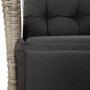 Garden dining set 7 pieces and light gray synthetic rattan cushions by , Garden sets - Ref: Foro24-3213280, Price: 767,90 €, ...