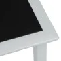 Sun loungers with side table, 2 units, black aluminum by vidaXL, Loungers - Ref: Foro24-310534, Price: 214,18 €, Discount: %