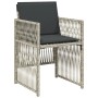 11-piece garden dining set with gray synthetic rattan cushions by , Garden sets - Ref: Foro24-3211031, Price: 576,70 €, Disco...