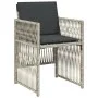 11-piece garden dining set with gray synthetic rattan cushions by , Garden sets - Ref: Foro24-3211031, Price: 693,56 €, Disco...