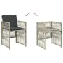 11-piece garden dining set with gray synthetic rattan cushions by , Garden sets - Ref: Foro24-3211031, Price: 693,56 €, Disco...