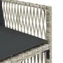 11-piece garden dining set with gray synthetic rattan cushions by , Garden sets - Ref: Foro24-3211031, Price: 693,56 €, Disco...