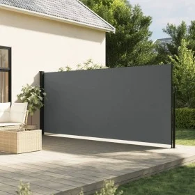 Retractable side awning in anthracite gray, 180x300 cm. by , Umbrellas - Ref: Foro24-4004353, Price: 97,32 €, Discount: %