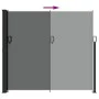Retractable side awning in anthracite gray, 180x300 cm. by , Umbrellas - Ref: Foro24-4004353, Price: 97,32 €, Discount: %