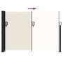 Seitlicher ausziehbarer Cremesonnenstore 140x500 cm. von , Sonnenschirme - Ref: Foro24-4004415, Preis: 85,00 €, Rabatt: %