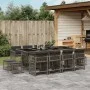 Garden dining set with 13-piece synthetic rattan cushions in gray. by , Garden sets - Ref: Foro24-3211700, Price: 770,78 €, D...