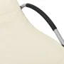 Cream and gray textilene lounger by vidaXL, Loungers - Ref: Foro24-310514, Price: 76,65 €, Discount: %