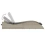 Tumbona con cojín ratán sintético gris claro 60x205x73 cm de , Tumbonas - Ref: Foro24-368283, Precio: 153,75 €, Descuento: %