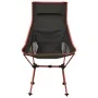 Klappbarer Campingstuhl aus schwarzem PVC und Aluminium von vidaXL, Campingmöbel - Ref: Foro24-310542, Preis: 58,02 €, Rabatt: %