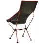 Klappbarer Campingstuhl aus schwarzem PVC und Aluminium von vidaXL, Campingmöbel - Ref: Foro24-310542, Preis: 58,02 €, Rabatt: %
