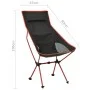 Klappbarer Campingstuhl aus schwarzem PVC und Aluminium von vidaXL, Campingmöbel - Ref: Foro24-310542, Preis: 58,02 €, Rabatt: %