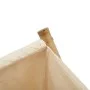 Weiß-cremefarbener Wäschekorb aus Bambus, 45x55x63,5 cm. von , Wäschekörbe - Ref: Foro24-368035, Preis: 31,46 €, Rabatt: %