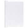 White synthetic rattan balcony awning 400x80 cm by , fence panels - Ref: Foro24-156283, Price: 41,35 €, Discount: %