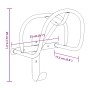 Wandflanschträger aus schwarzem Eisen von , Zubehör für Pferdezügel - Ref: Foro24-172451, Preis: 19,94 €, Rabatt: %