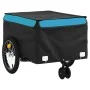 Fahrradanhänger aus schwarzem und blauem Eisen, 45 kg. von , Fahrradanhänger - Ref: Foro24-94107, Preis: 96,93 €, Rabatt: %