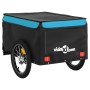 Fahrradanhänger aus schwarzem und blauem Eisen, 45 kg. von , Fahrradanhänger - Ref: Foro24-94107, Preis: 98,75 €, Rabatt: %