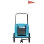 Fahrradanhänger für Haustiere, Eisen, Oxford-Gewebe, blau von , Kinderwagen für Haustiere - Ref: Foro24-93988, Preis: 123,30 ...