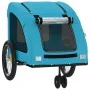 Remolque de bicicleta mascotas hierro tela Oxford azul de , Cochecitos para mascotas - Ref: Foro24-93988, Precio: 120,95 €, D...