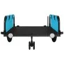 Remolque para bicicletas tela Oxford y hierro azul y negro de , Remolques para bicicletas - Ref: Foro24-94198, Precio: 101,12...
