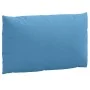 Cushions for pallet sofa 3 units blue melange fabric by , Cushions for chairs and sofas - Ref: Foro24-4002656, Price: 37,95 €...