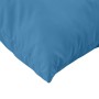Cojines para sofá de palets 3 uds tela azul melange de , Cojines para sillas y sofás - Ref: Foro24-4002656, Precio: 42,76 €, ...