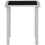 Tumbonas con mesita 2 unidades aluminio color crema de vidaXL, Tumbonas - Ref: Foro24-310536, Precio: 218,36 €, Descuento: %