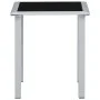 Tumbonas con mesita 2 unidades aluminio color crema de vidaXL, Tumbonas - Ref: Foro24-310536, Precio: 214,18 €, Descuento: %
