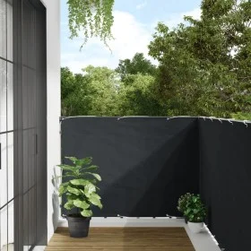 Anthracite grey PVC garden privacy screen 600x120 cm by , fence panels - Ref: Foro24-4005487, Price: 24,93 €, Discount: %